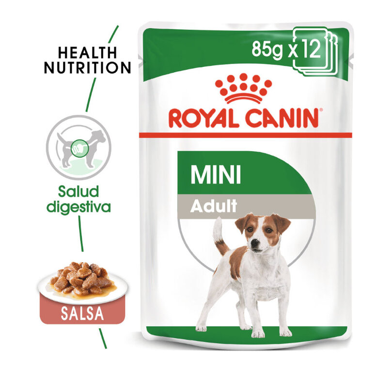 Royal Canin Mini Adult saqueta em molho para cães, , large image number null